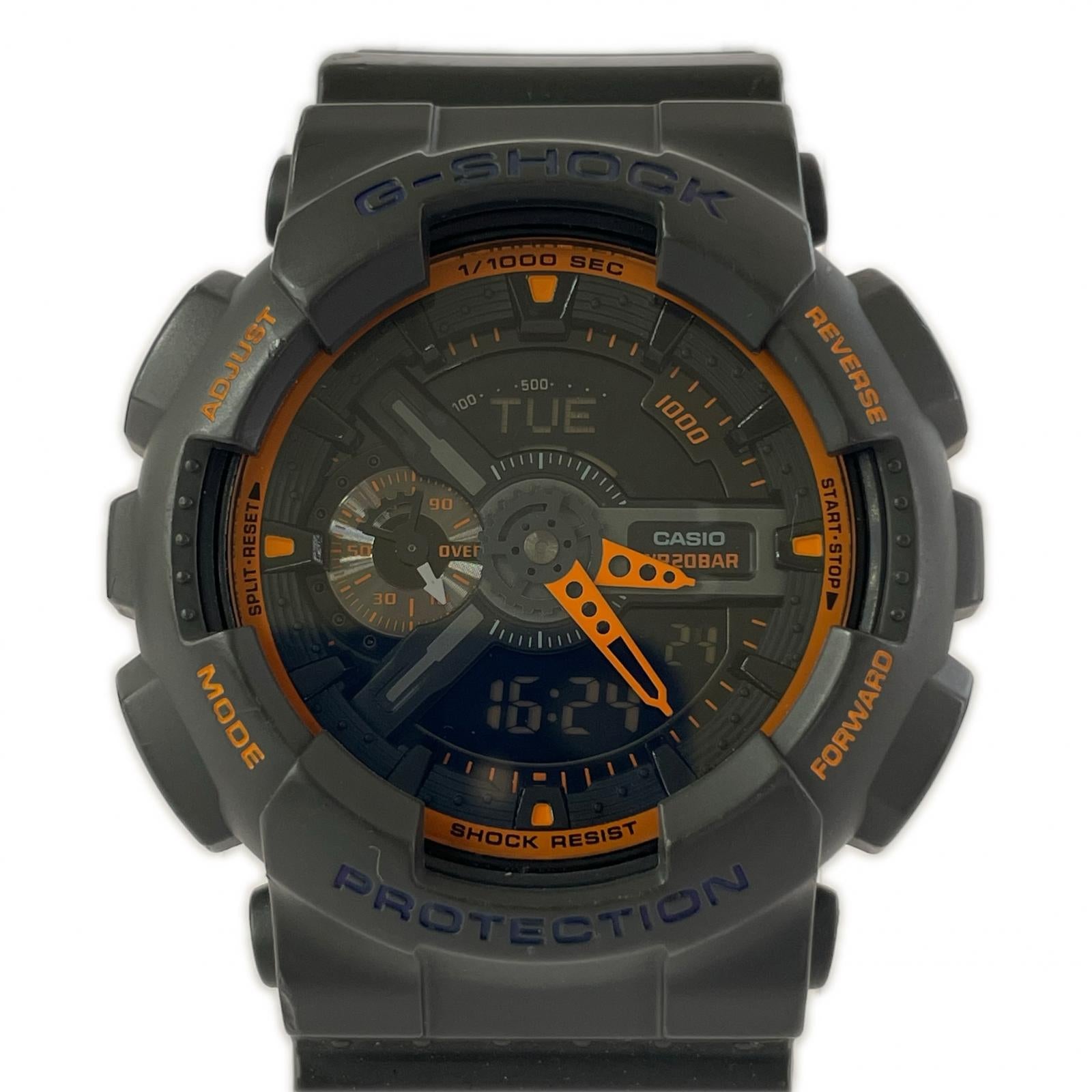 腕時計 GA-110TS ブラック