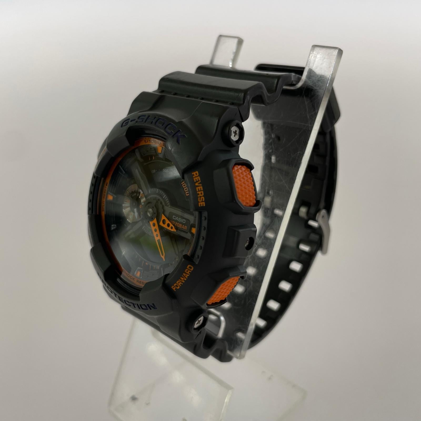 腕時計 GA-110TS ブラック