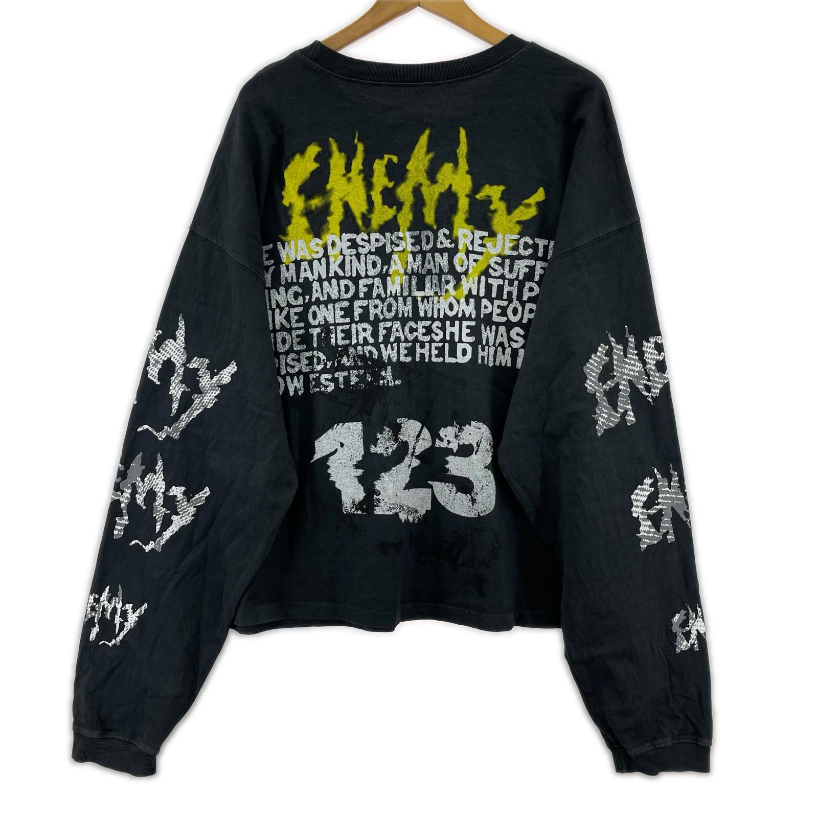 長袖Tシャツ RRR123 THEATRE CVA TEE BLK M M