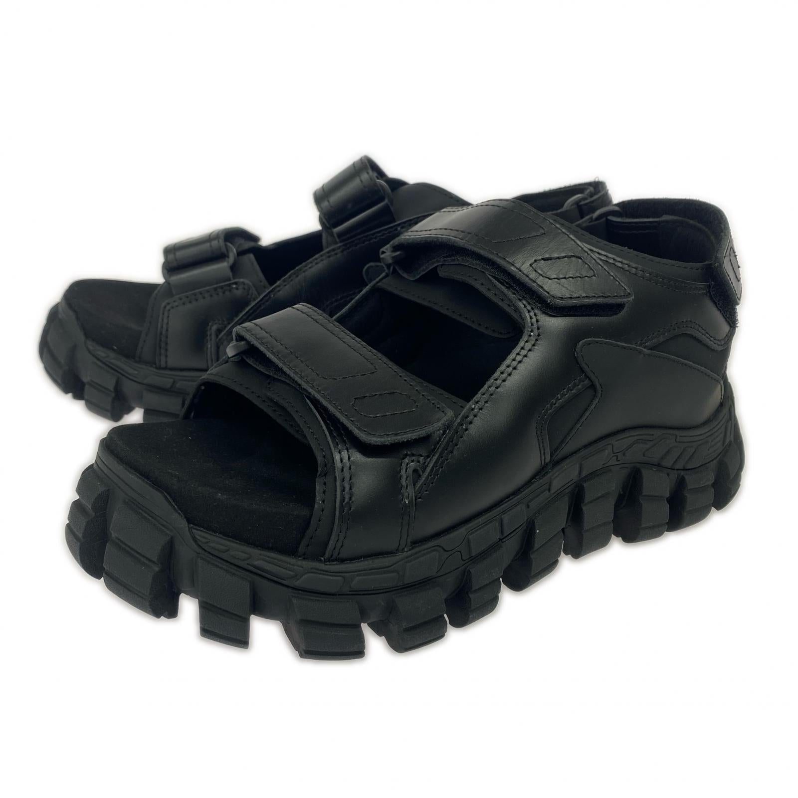 サンダル ×SPECIAL SHOES FACTORY 27.5㎝ 黒 27.5cm (US9 1/2 UK9 EU45) ブラック
