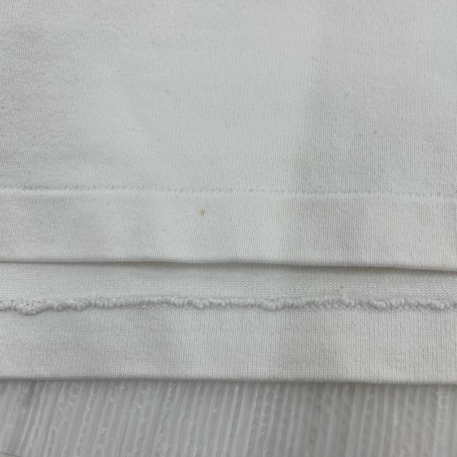 長袖Tシャツ モックネックカットソー 白(-) ホワイト