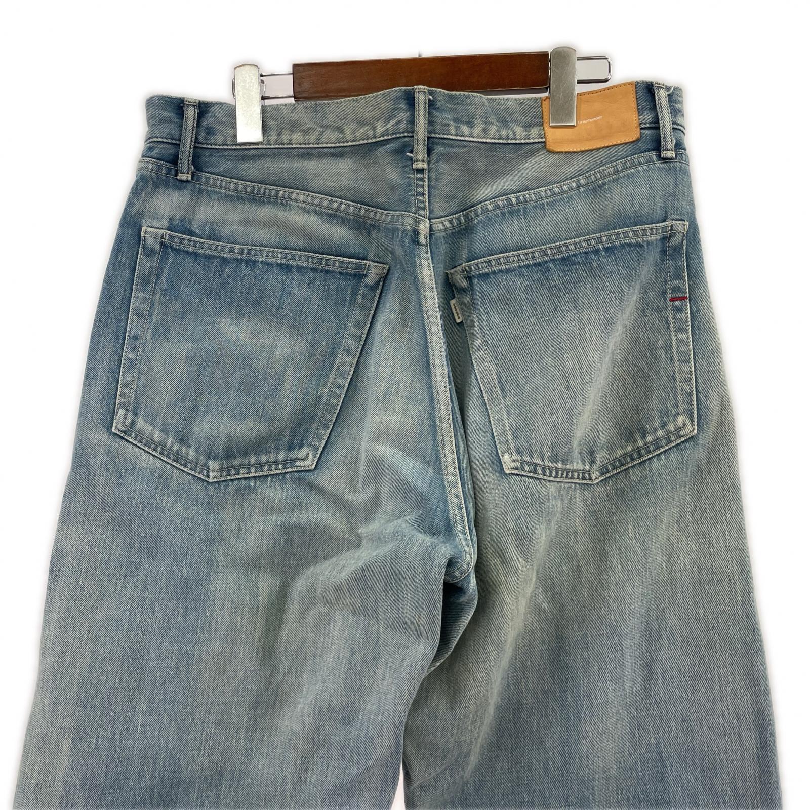 デニムパンツ 22SS/SELVAGE DENIM FIVE POCKET 2 ブルー