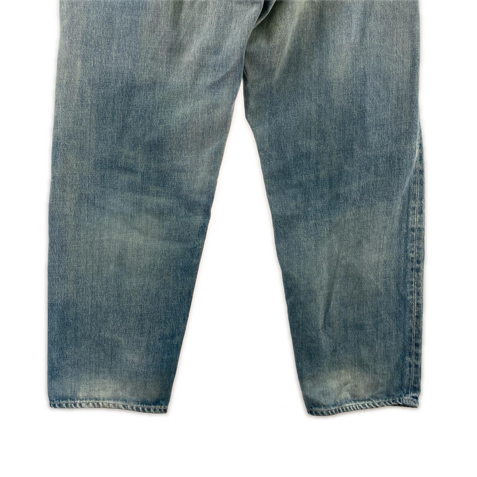 デニムパンツ 22SS/SELVAGE DENIM FIVE POCKET 2 ブルー