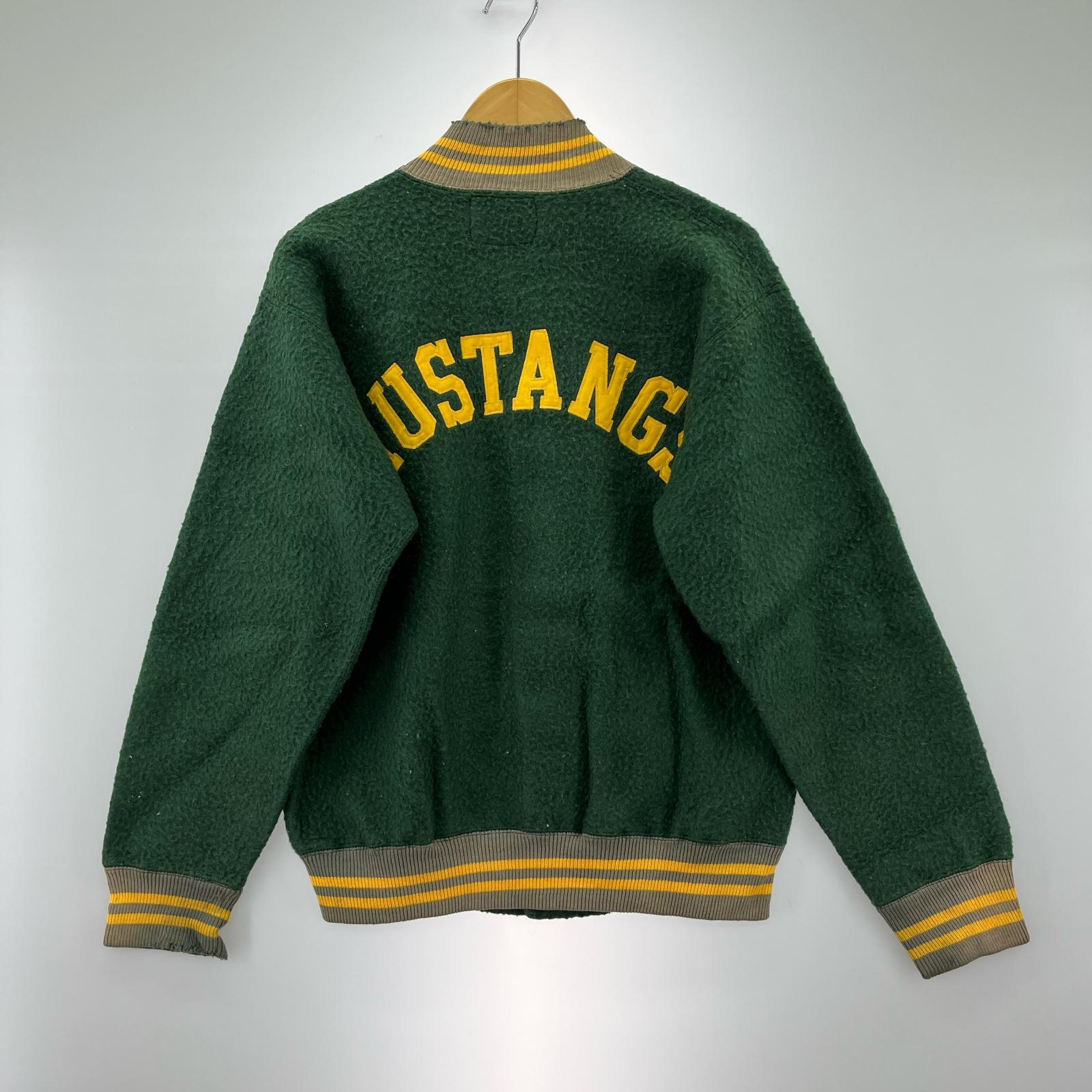 ジャケット 60s PRODUCTSタグ スタジャン(M) グリーン M グリーン