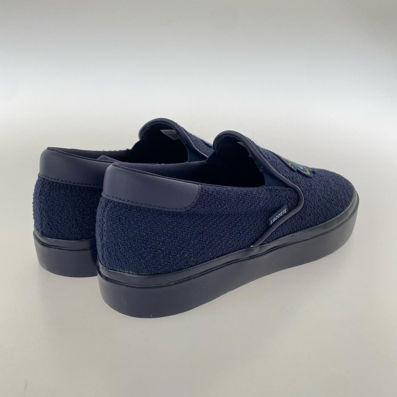 スニーカー LACOSTE JUMP SURVE SLIP ネイビー (26.5) 26cm (US8 UK7 1/2 EU42) ネイビー