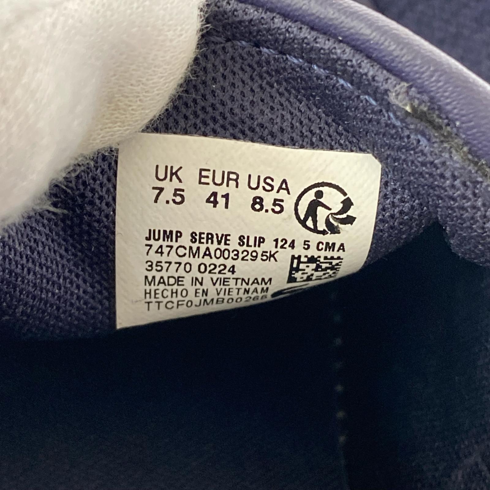 スニーカー LACOSTE JUMP SURVE SLIP ネイビー (26.5) 26cm (US8 UK7 1/2 EU42) ネイビー
