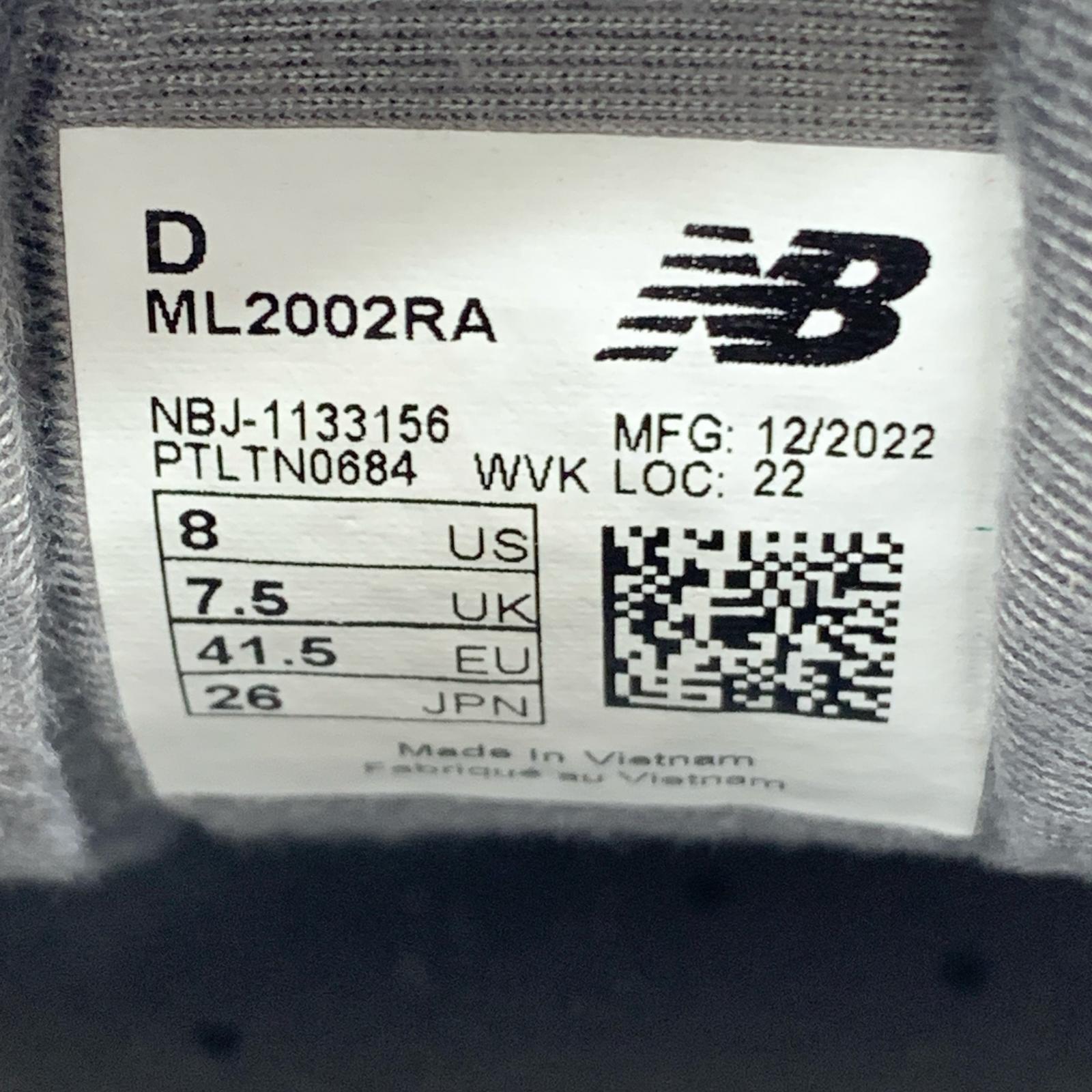 スニーカー ML2002RA/26cm 26cm (US8 UK7 1/2 EU42) グレー