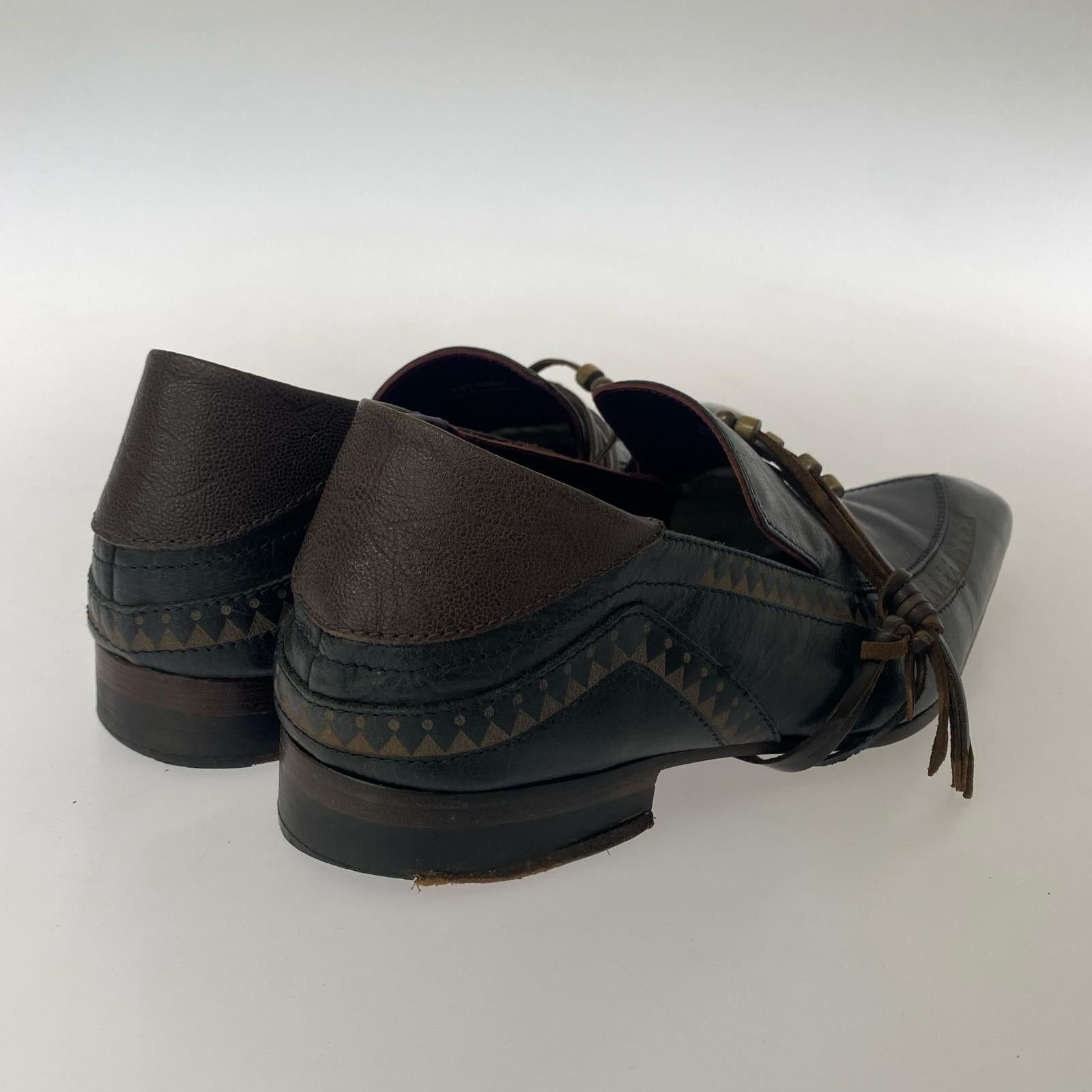 シューズ ポインテッドトゥローファー BLK 24.5cm (US6 1/2 UK6 EU39) ブラック