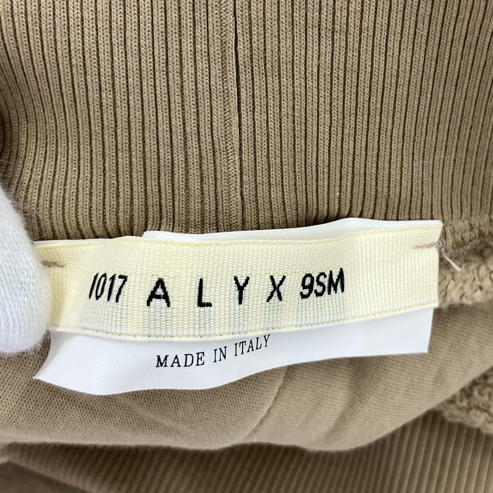 パンツ 1017ALYX 9SM スウェットパンツ ベージュ M ベージュ