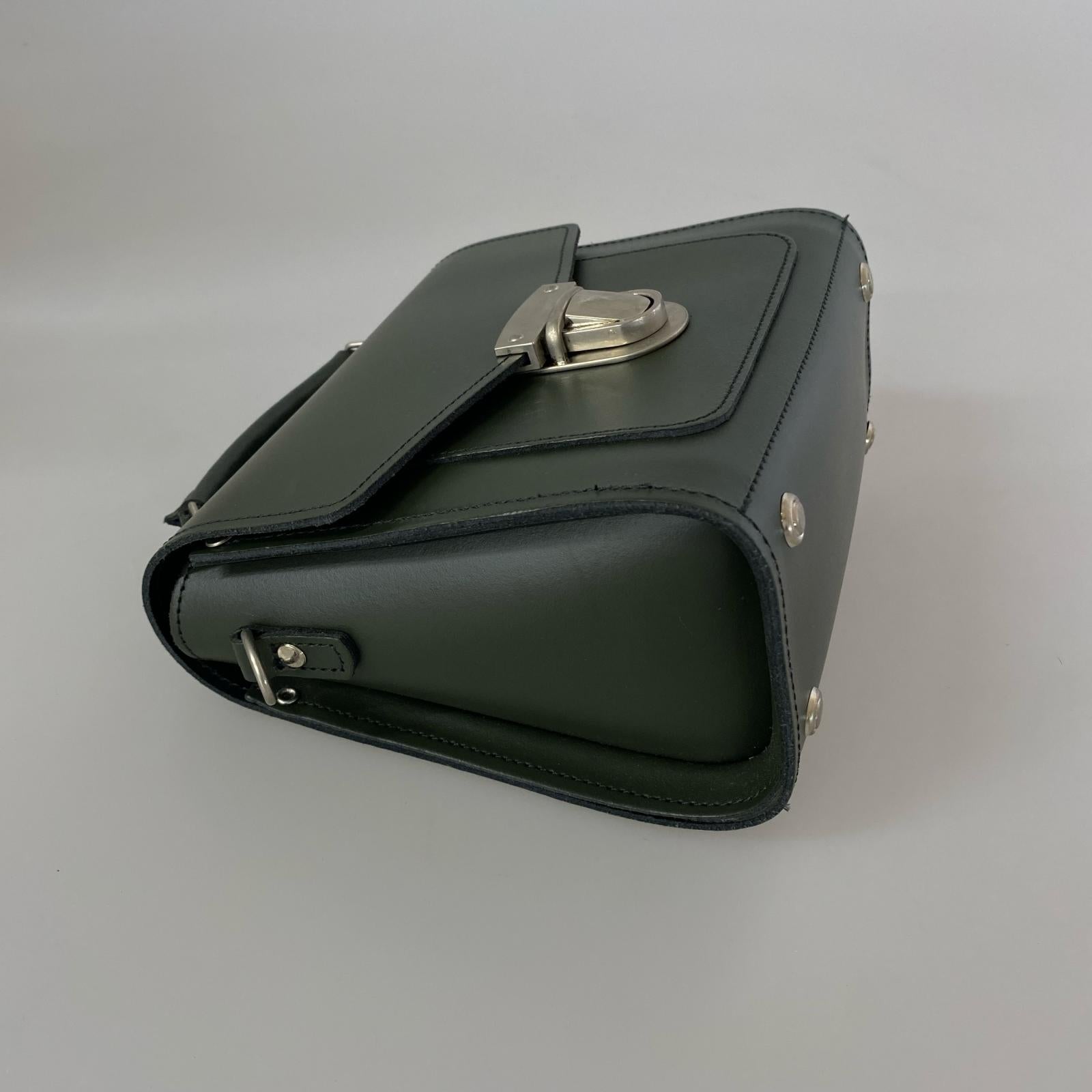 ショルダーバッグ zatchels サッチェルバッグ 緑 グリーン