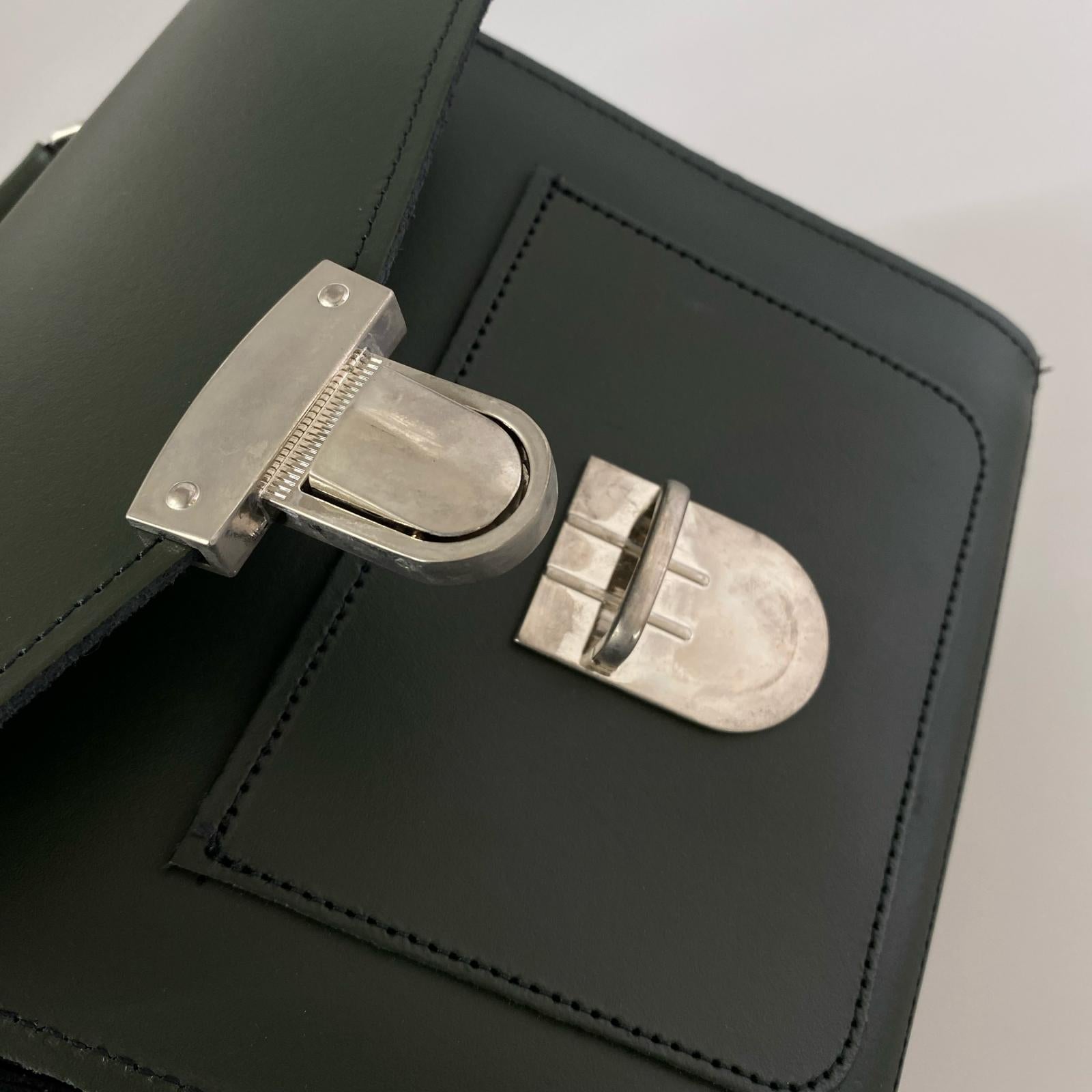ショルダーバッグ zatchels サッチェルバッグ 緑 グリーン