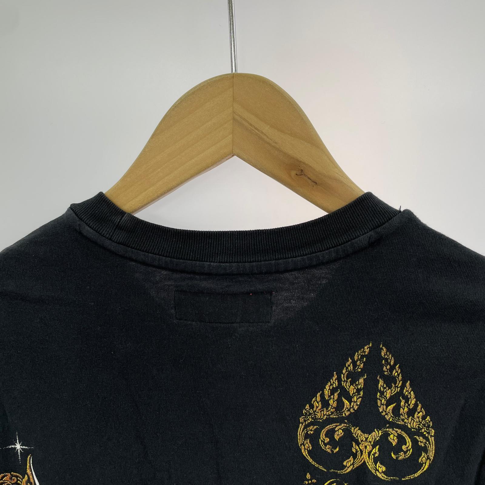 半袖Tシャツ Peacock S/S Top/サイズS S ブラック