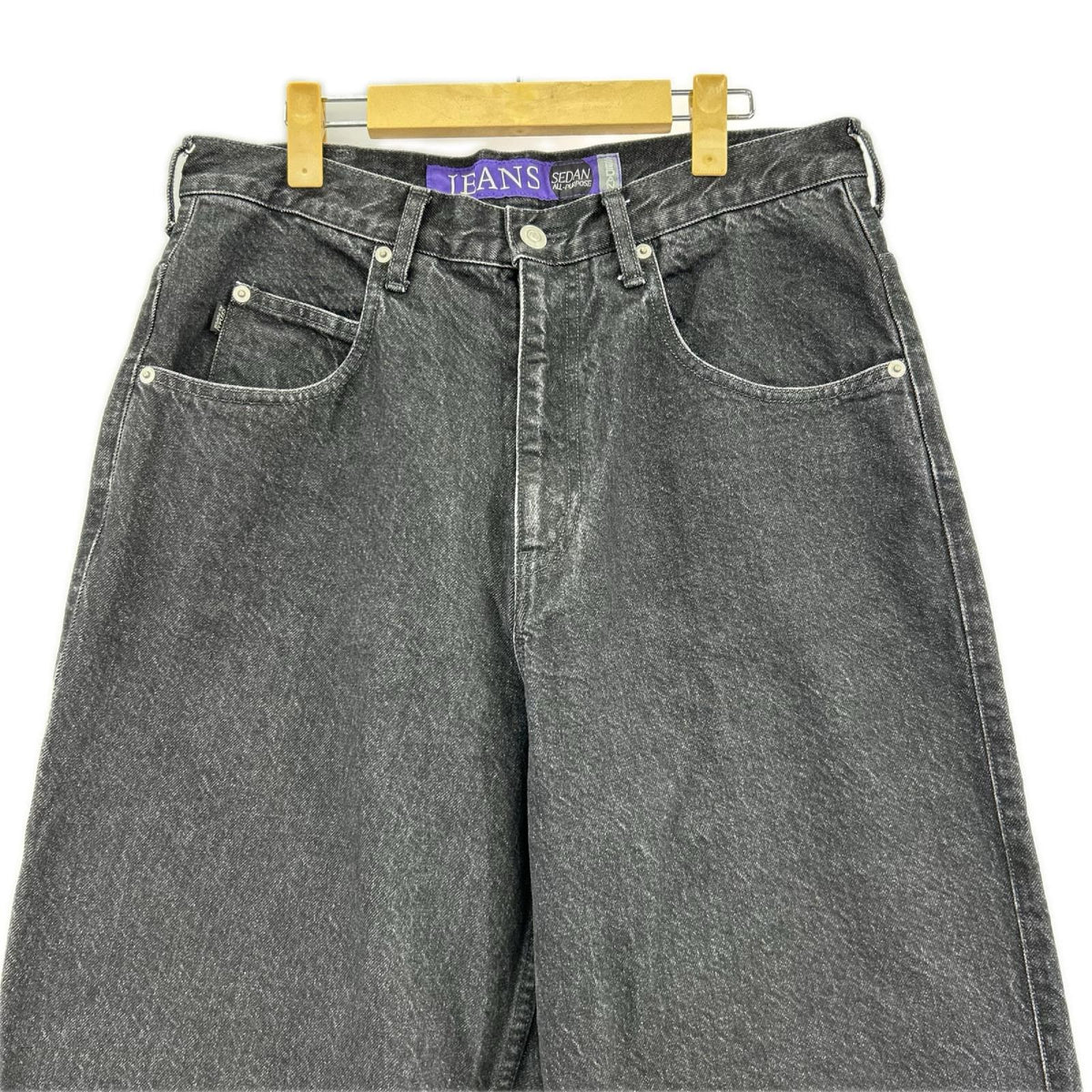 デニムパンツ SEDAN ALL-PURPOSE Classic Fit Jeans L ブラック