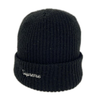 ニットキャップ loose gauge beanie BLK ブラック