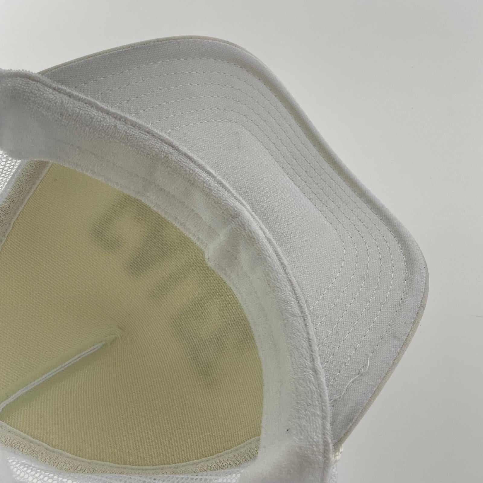 キャップ LOGO SOUVENIR MESH CAP 白 ホワイト