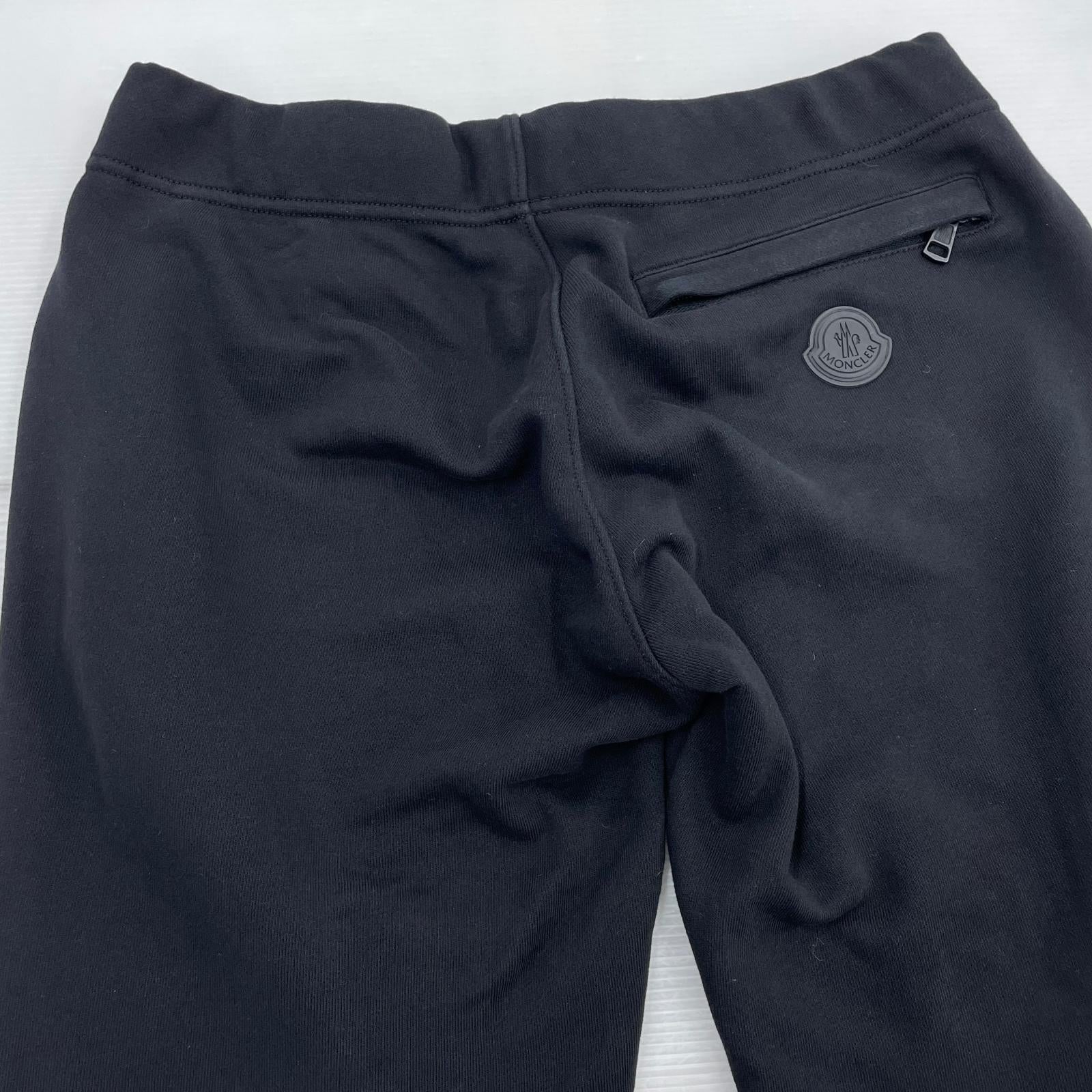 パンツ MONCLER PANTALONE スウェットパンツ XS ブラック ブラック