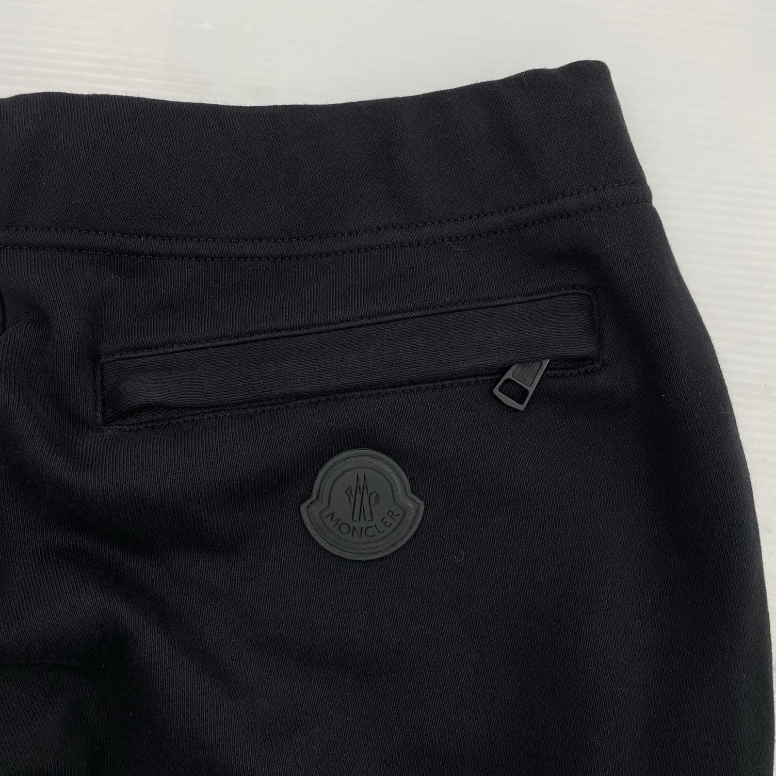 パンツ MONCLER PANTALONE スウェットパンツ XS ブラック ブラック