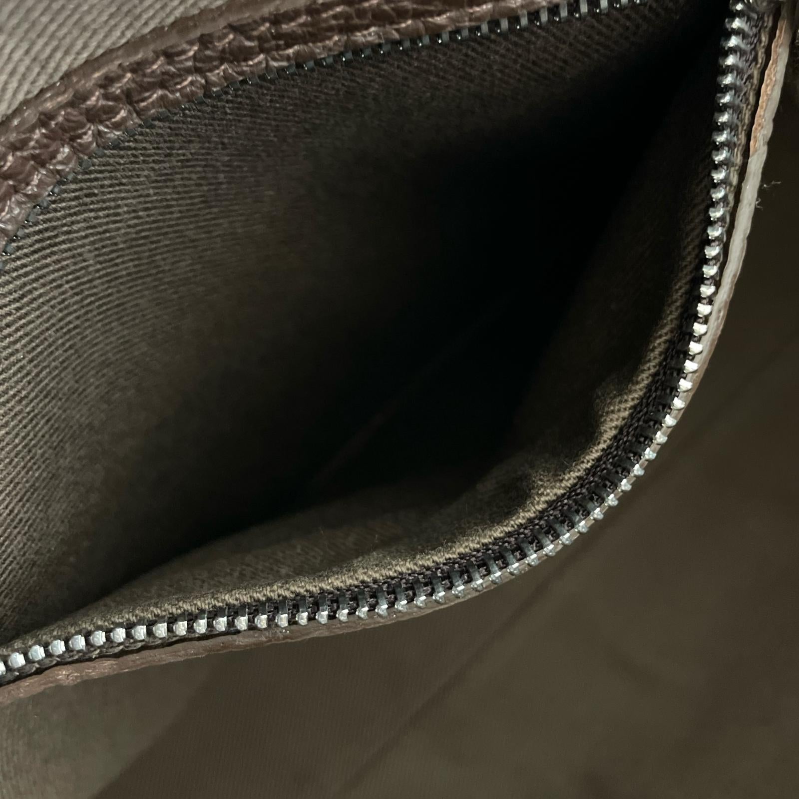 ブリーフケース CHAMBORD SELLIER LILLE BRIEF ハンドバッグ ブラウン