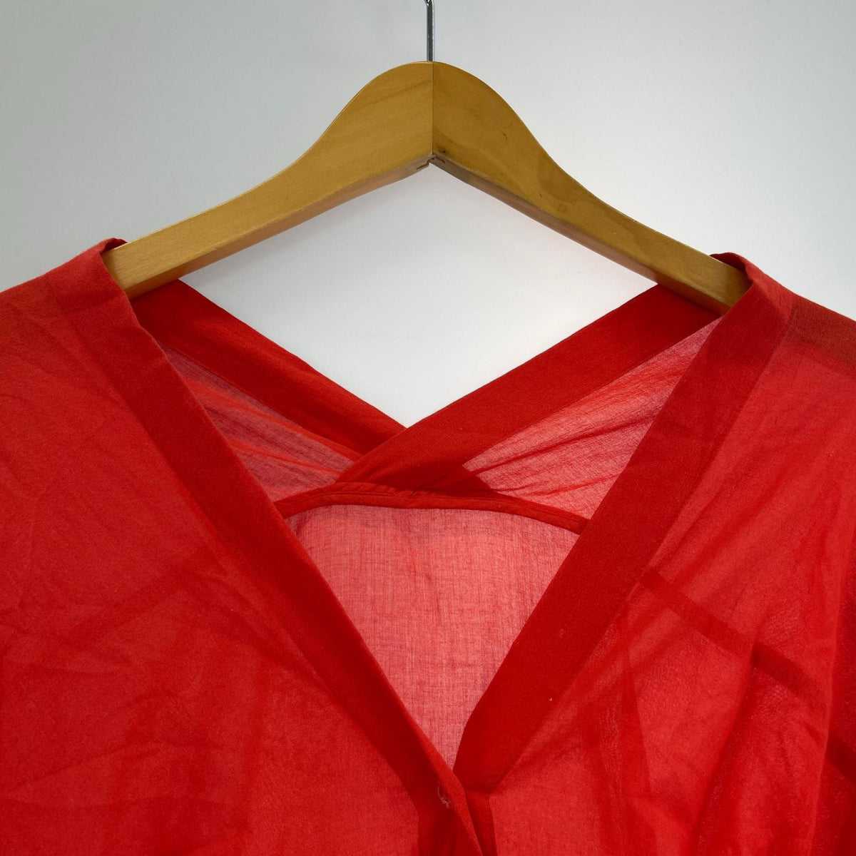 長袖シャツ loungedress シャツ フリー レッド