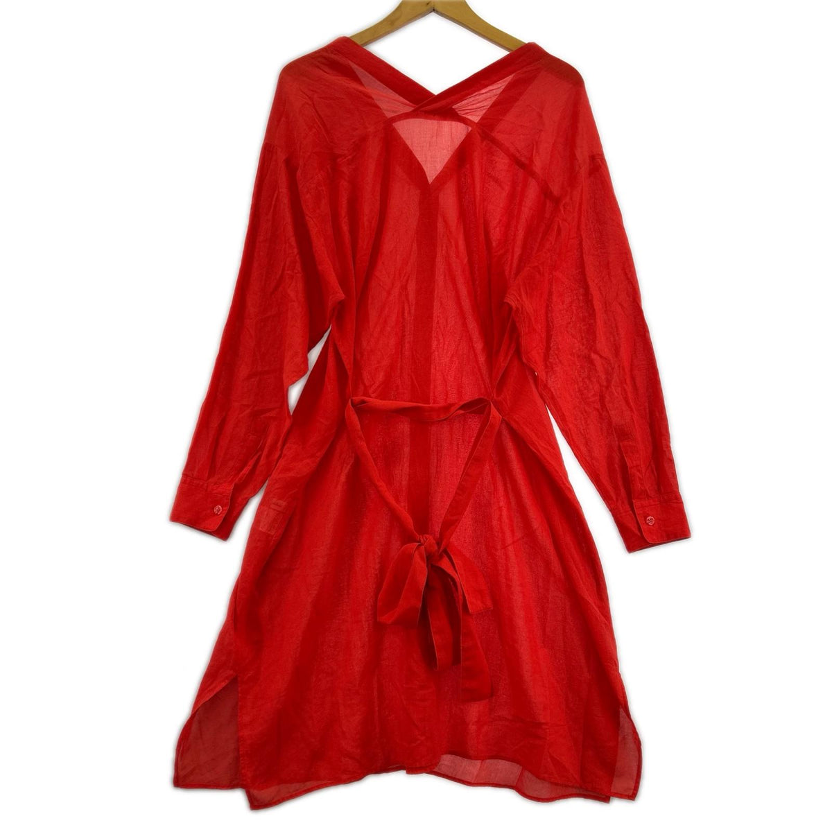 長袖シャツ loungedress シャツ フリー レッド
