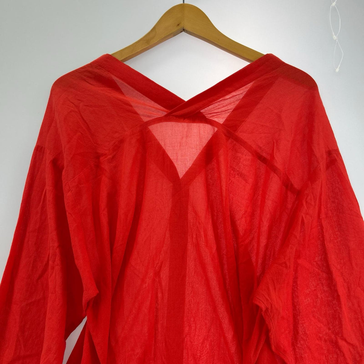 長袖シャツ loungedress シャツ フリー レッド