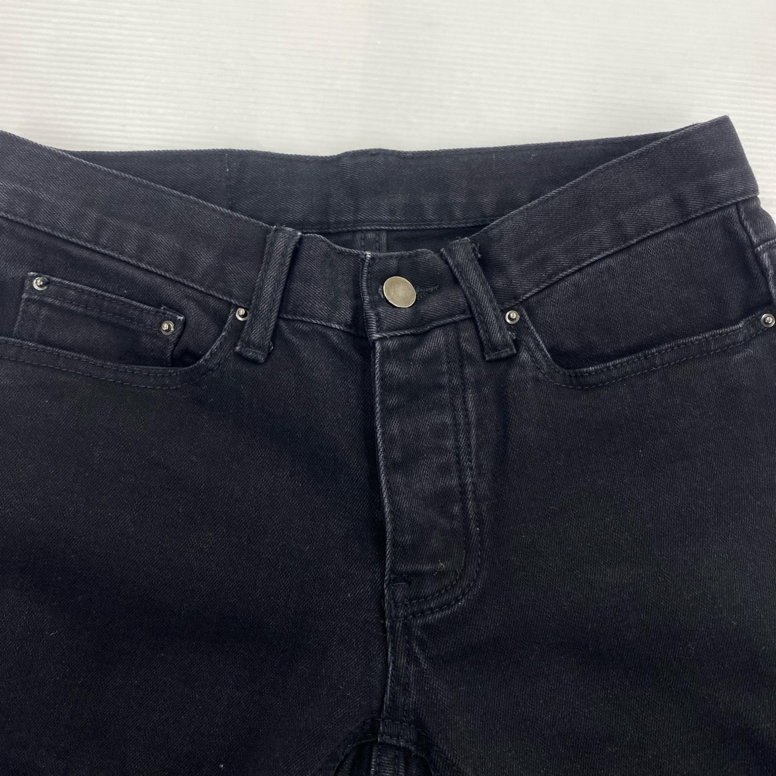 パンツ スキニー ブラック 28 ブラック