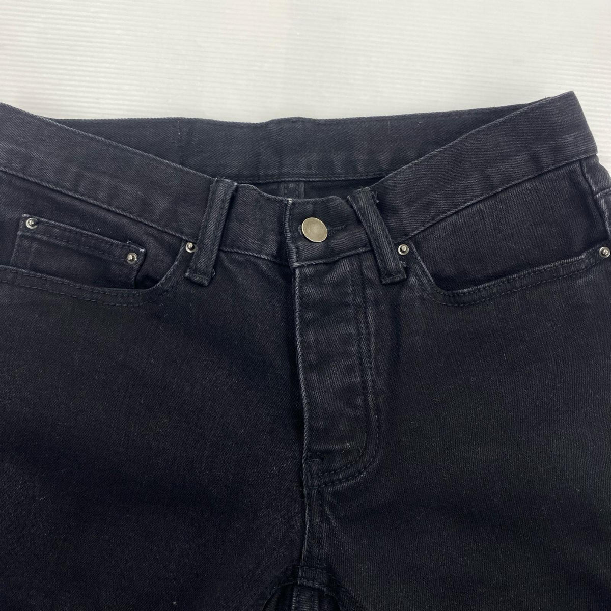 パンツ mnml ダメージスキニーパンツ 黒 (28) 28 ブラック