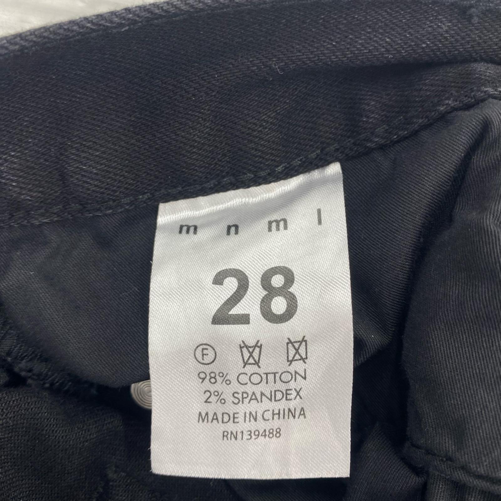 パンツ スキニー ブラック 28 ブラック