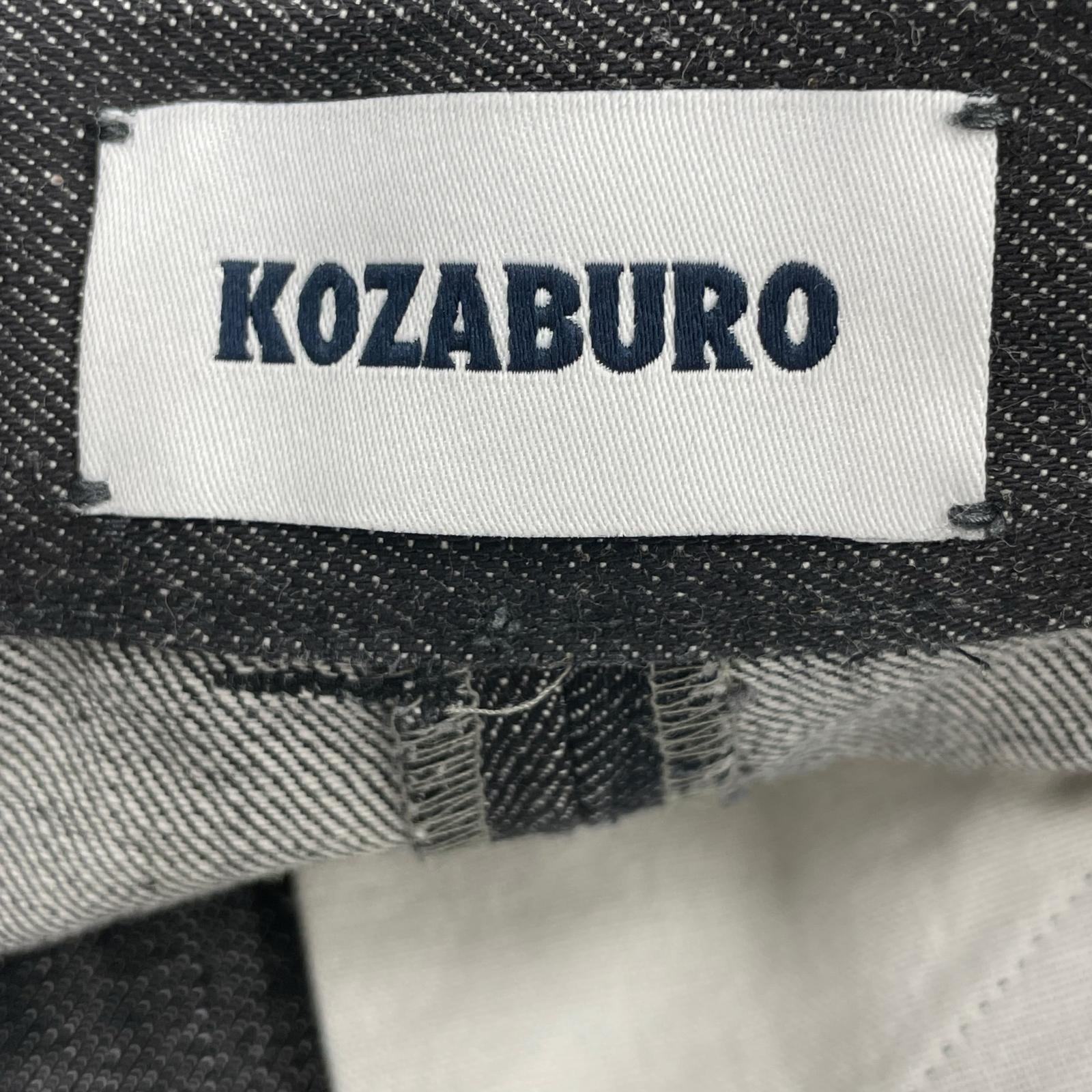 デニムパンツ kozaburo 1 ブラック
