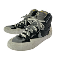 スニーカー × sacai BLAZER MID BLACK/WOLF GREY 29cm (US11 UK10 1/2 EU48)