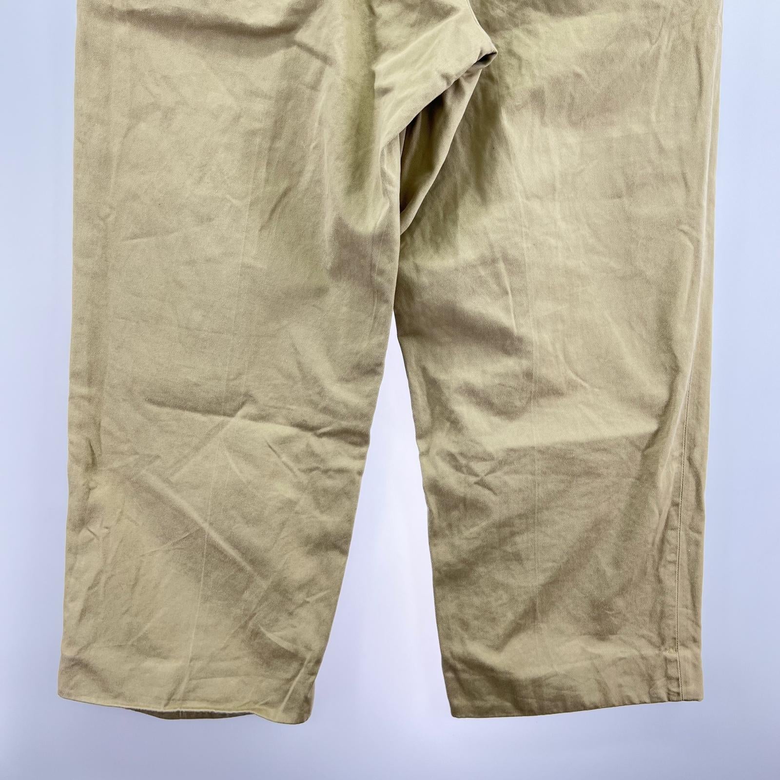 パンツ US ARMY 60s チノトラウザー W31 ベージュ