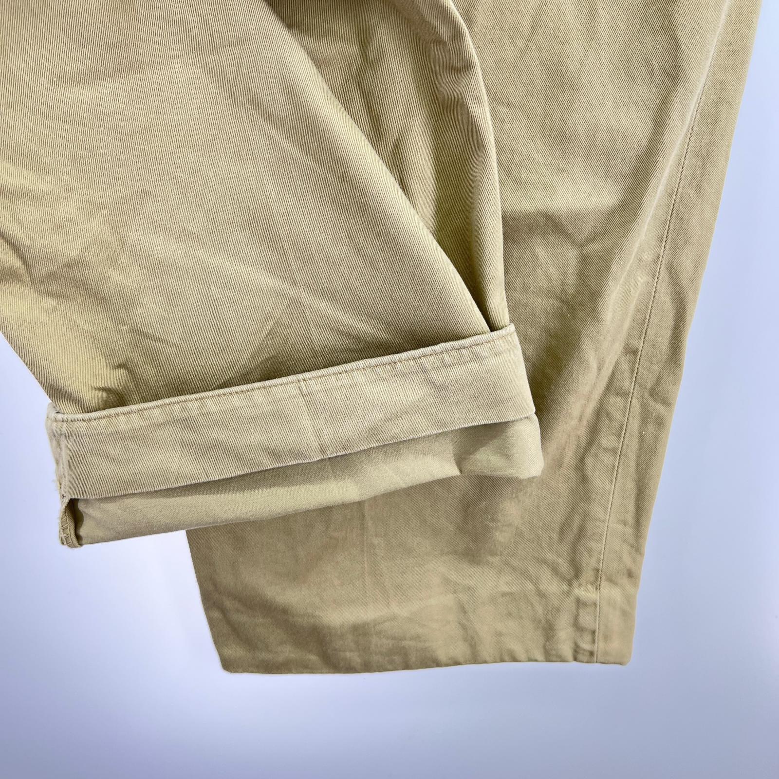 パンツ US ARMY 60s チノトラウザー W31 ベージュ