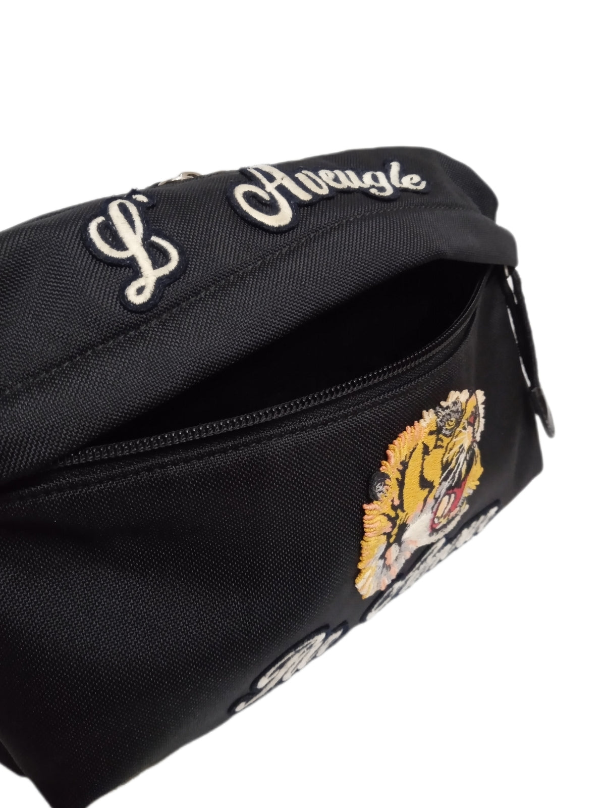GUCCI/タイガー エンブロイダリー ボディバッグ