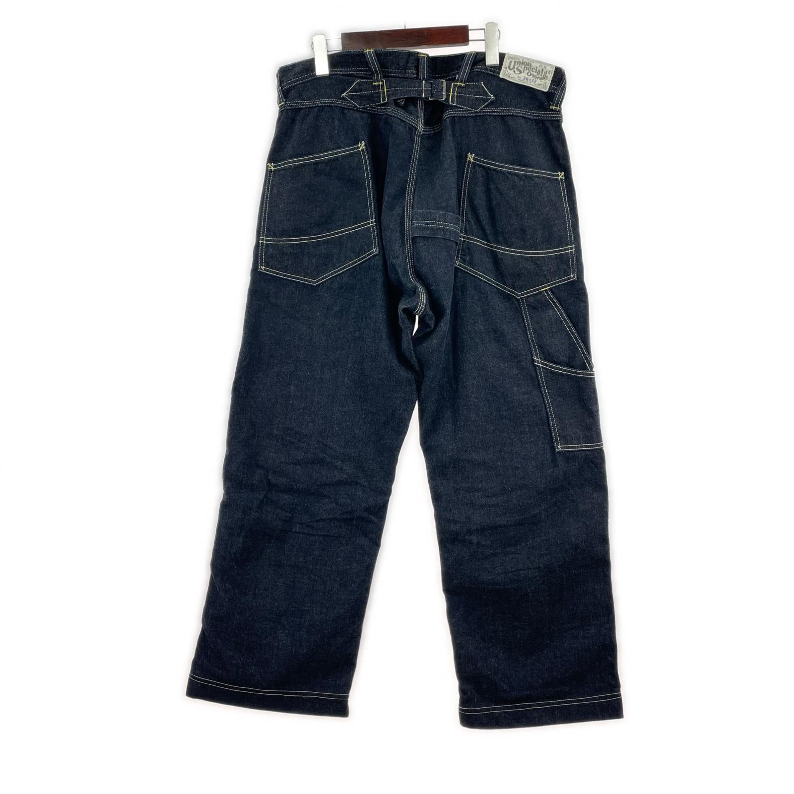 デニムパンツ DERRICKMAN OVERALLS 13.5oz 36 ネイビー