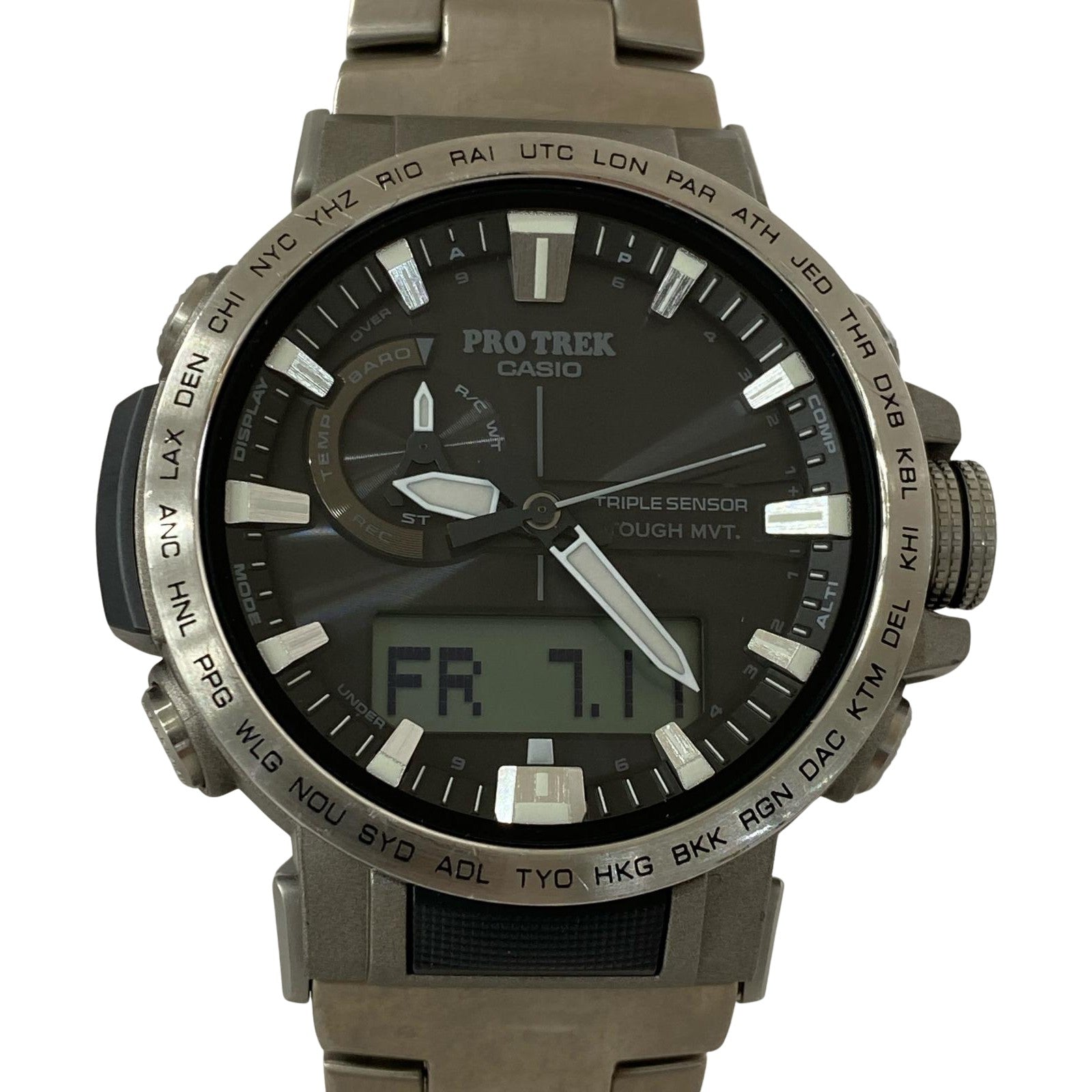 腕時計 PRO TREK PRW-60T ブラック