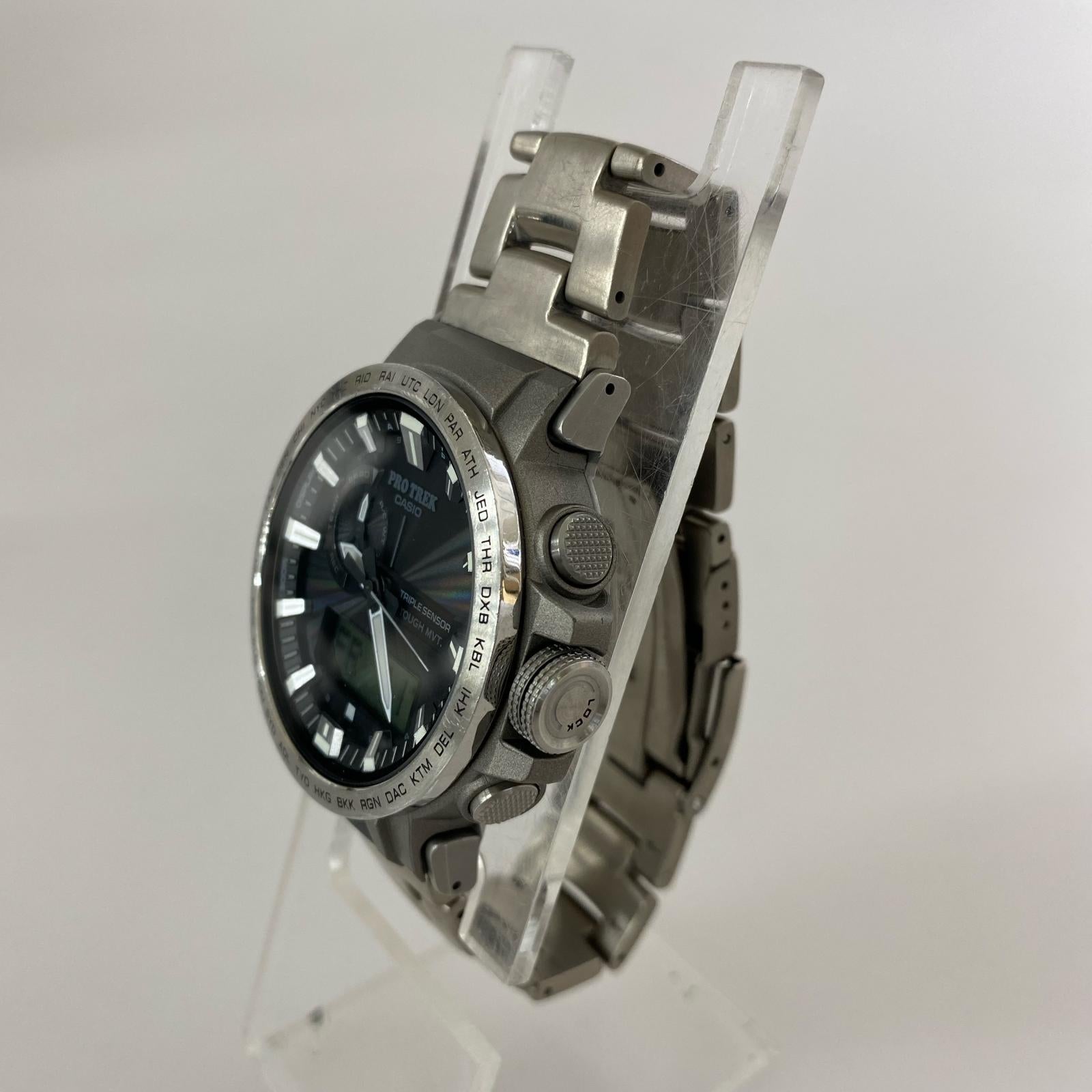 腕時計 PRO TREK PRW-60T ブラック