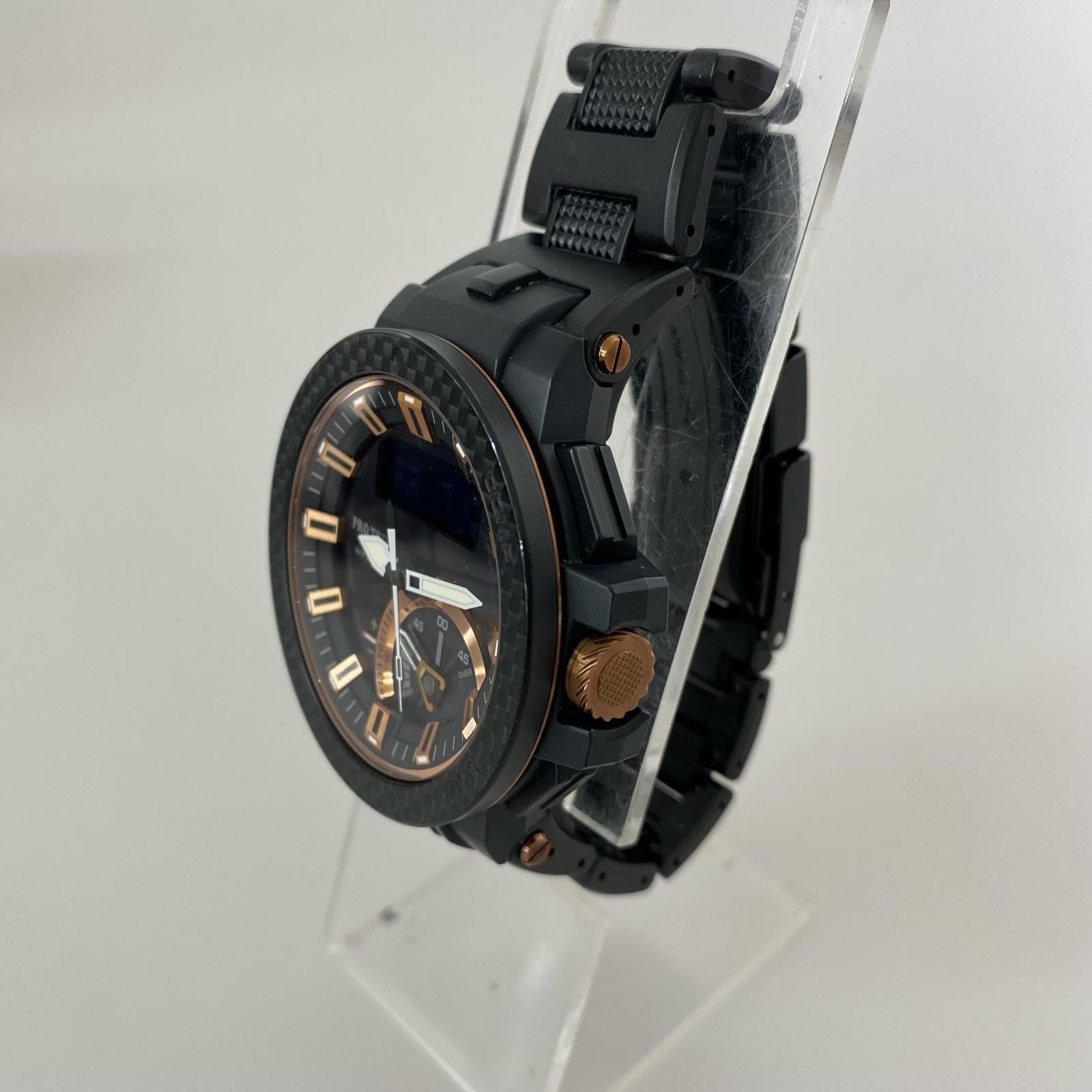 腕時計 PRO TREK PRW-7000X ブラック