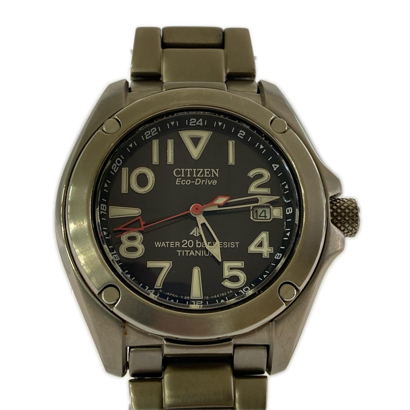 腕時計 B876-H25543 ECO-DRIVE ブラック
