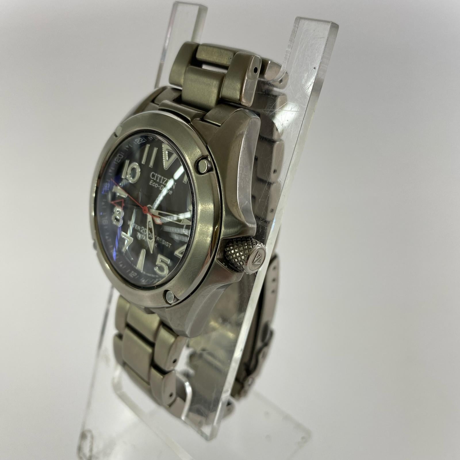 腕時計 B876-H25543 ECO-DRIVE ブラック