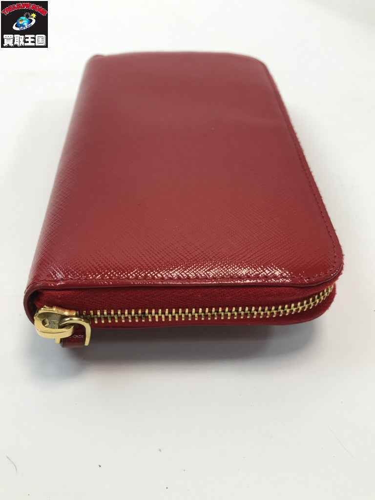 PRADA/ラウンドファスナー/財布