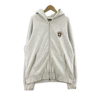 パーカー EAGLE FULL ZIP HOODIE 2XL グレー