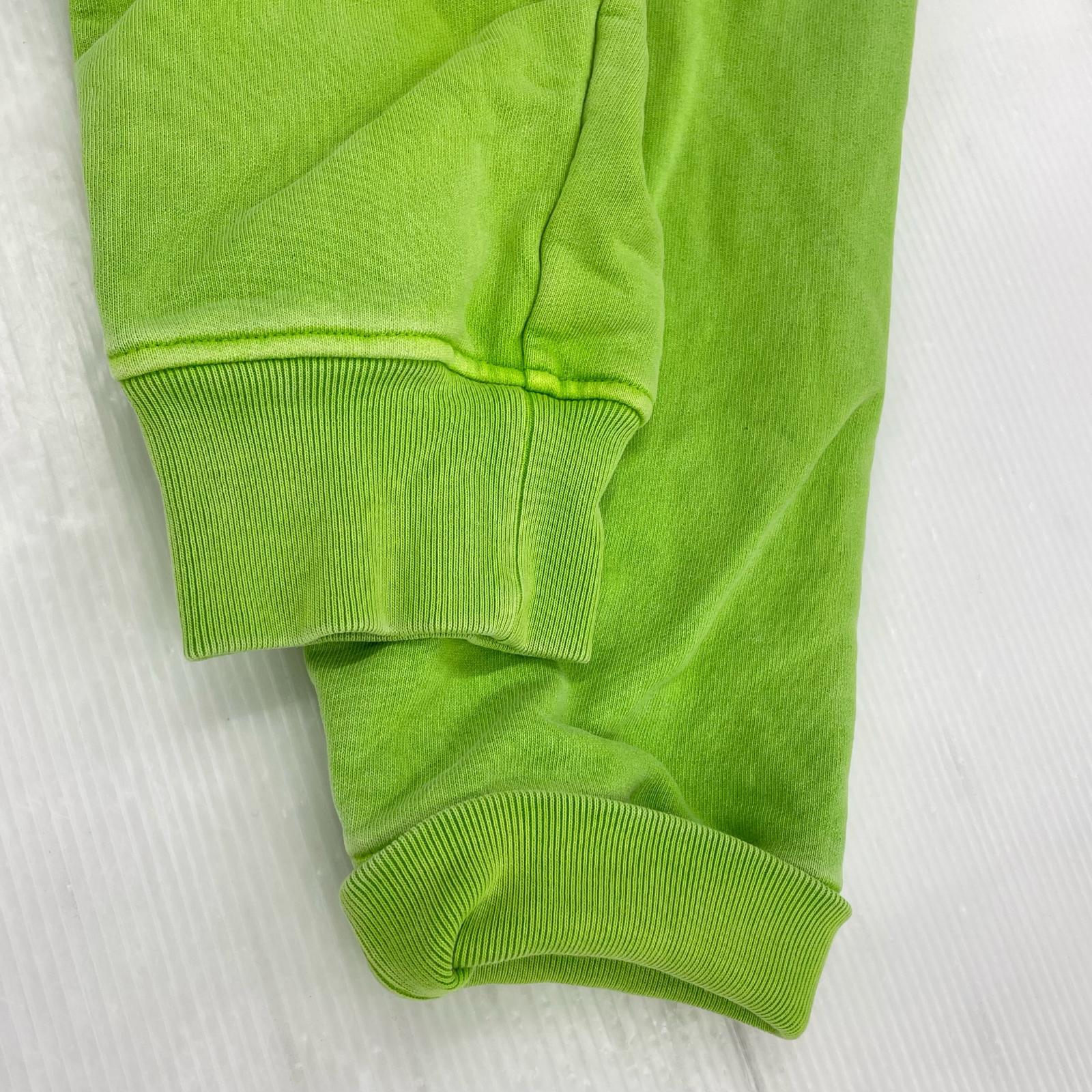スウェット 18aw Overdyed Half Zip Up Sweatshirt L グリーン