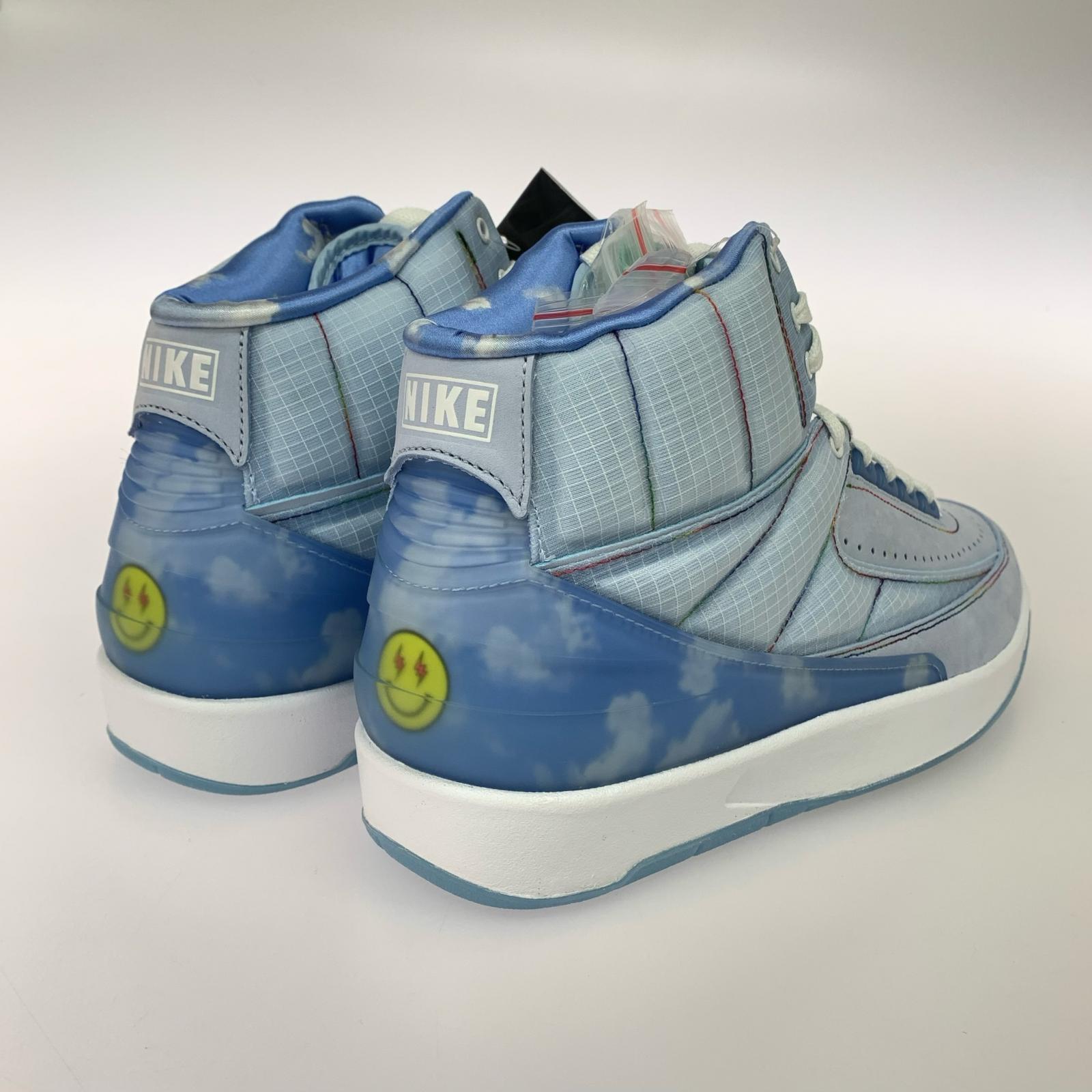 スニーカー AIR JORDAN 2 RETRO SP J Balvin/水色系/27cm 27cm (US9 UK8 1/2 EU44) ブルー