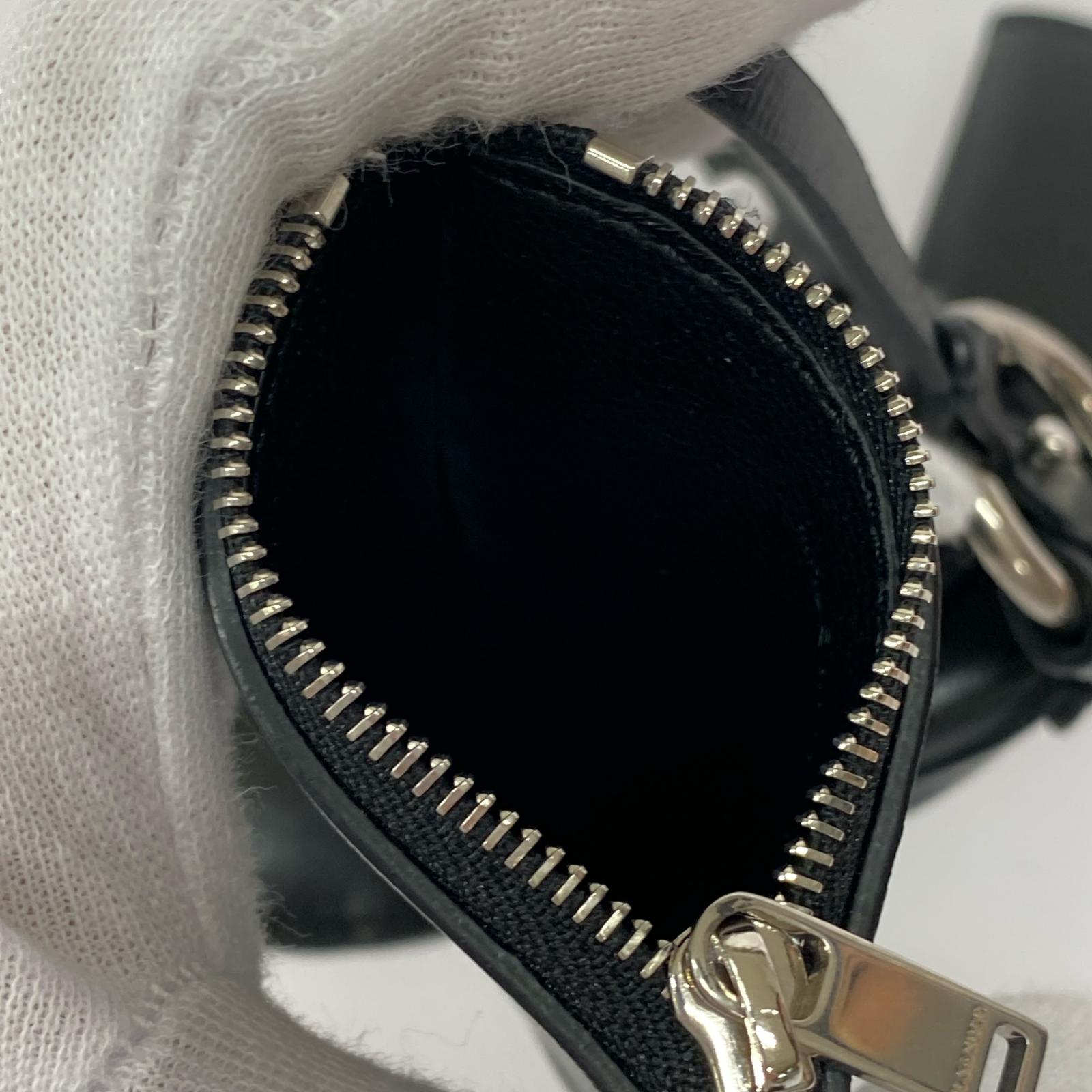 コインケース JIL SANDER Multi Pouch Keyring マルチポーチキーリング ブラック ブラック