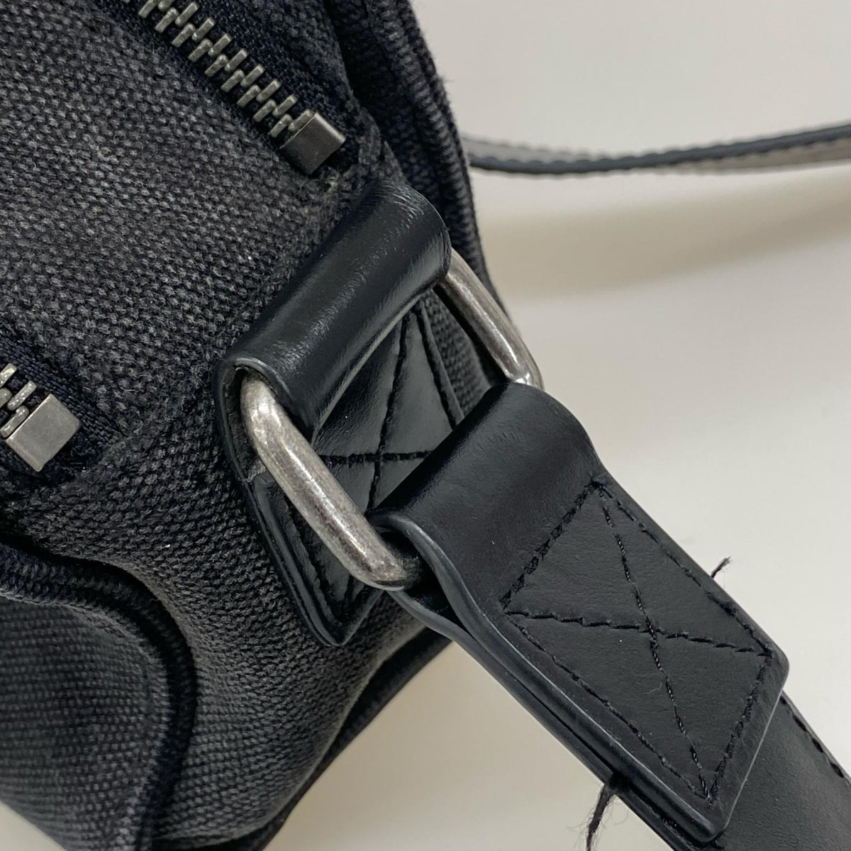 ショルダーバッグ DENIM CANVAS ブラック