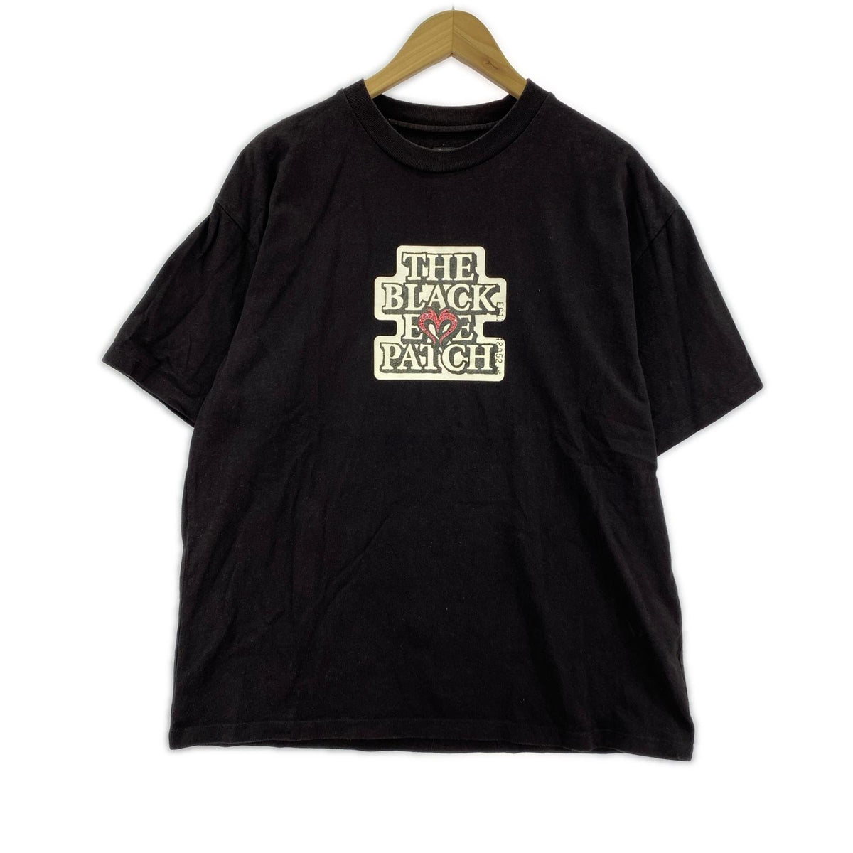 半袖Tシャツ ×MOUSSY ラインストーン ロゴ プリント フリー ブラック