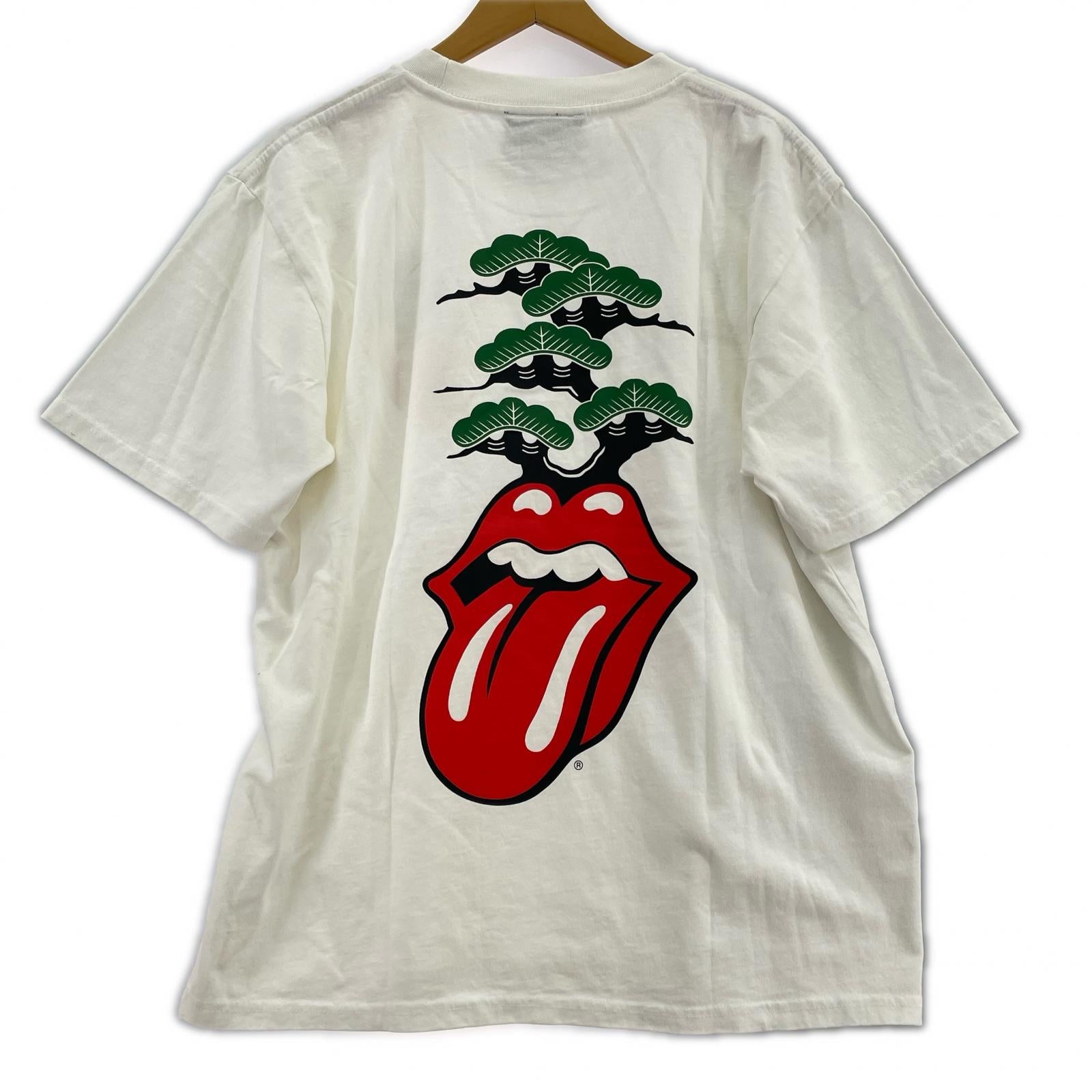 半袖Tシャツ The Rolling Stones × TRADMAN’S BONSAI L ホワイト