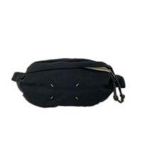 ショルダーバッグ MAISON MARGIELA STEREOTYPE FANNY PACK ウエストバッグ ブラック ブラック