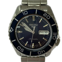 腕時計 4R36-16D0/SEIKO5 SPORTS/自動巻き/シルバーカラー青