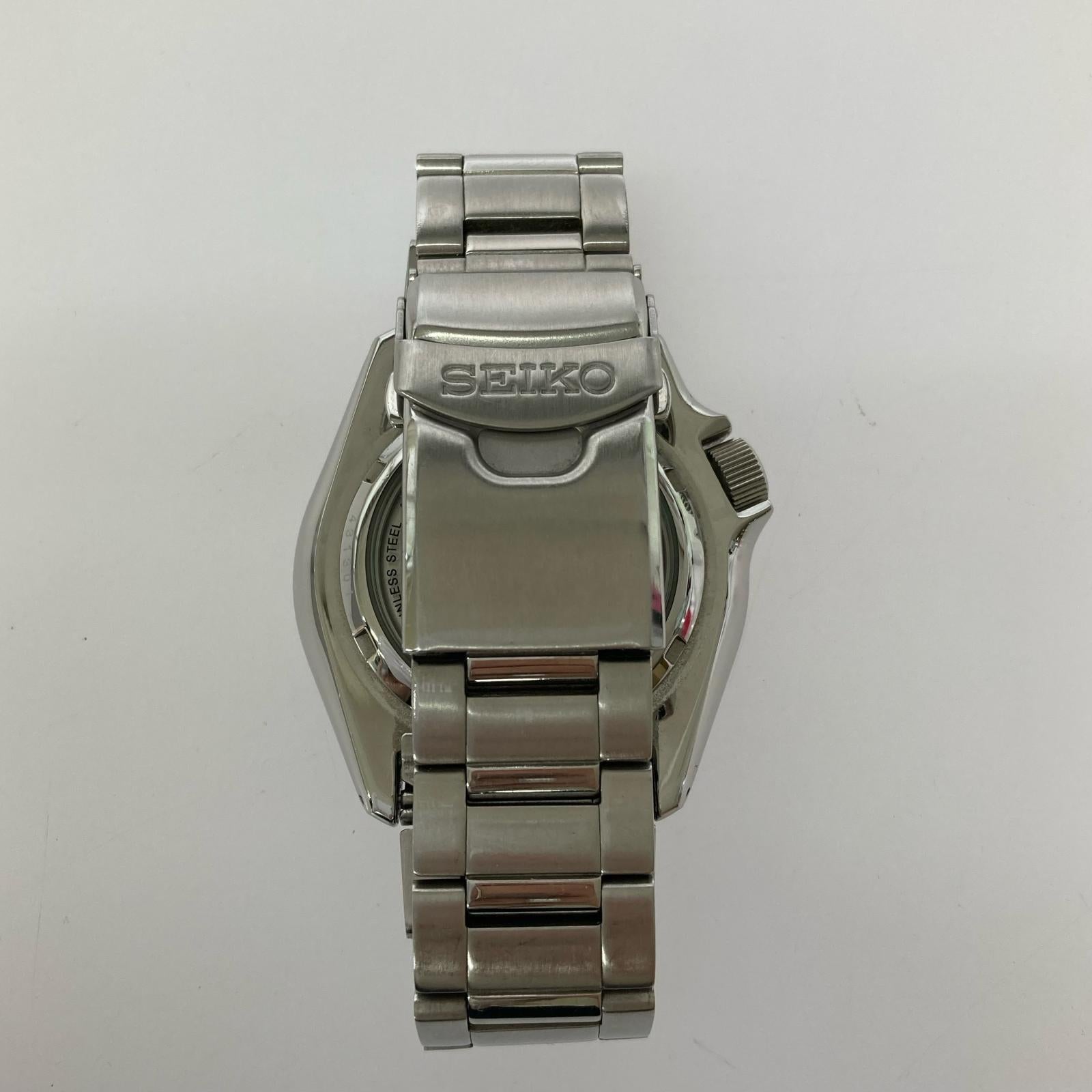 腕時計 4R36-16D0/SEIKO5 SPORTS/自動巻き/シルバーカラー青